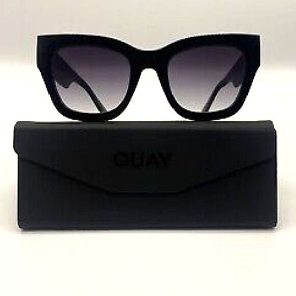 Quay Australia By The Way Oversized Sunglasses - Black/Gradient - Picture 5 of 9